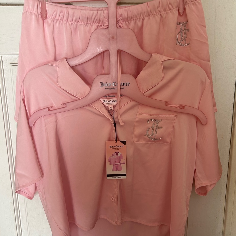 Juicy Couture Pink Pajama Set